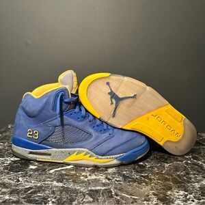 Nike Air Jordan 5 Retro SP Laney Varsity Royal Blue 2019 CD2720-400 Men’s 13